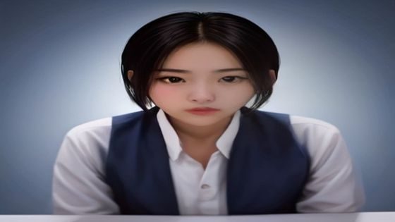 职场技能类小视频专题封面，画面中一位职场人士在整洁的办公桌前专注地学习操作技巧，背景有柔和的蓝色光线，氛围专业高效